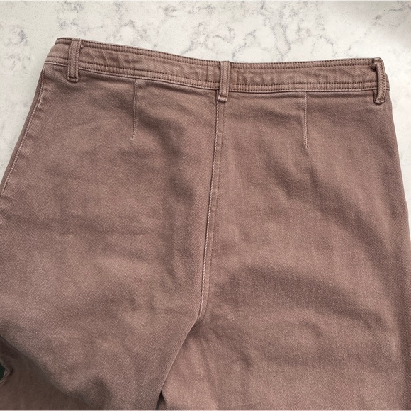 Aritzia Wilfred Brown Wide-Leg Carpenter Pants - Picture 3 of 4
